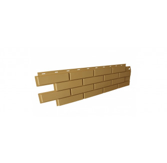 Фасадная панель BrickPanel, песочный моноцвет