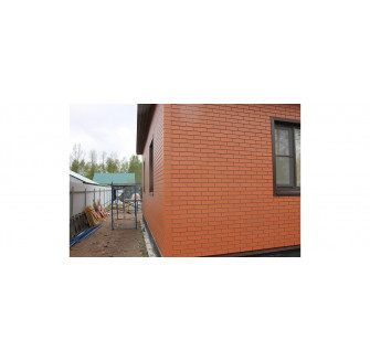 Фасадная панель BrickPanel, красный кирпич