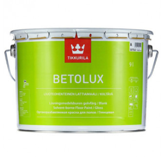 TIKKURILA BETOLUX краска для пола алкидно уретановая, глянцевая, база C (9л)