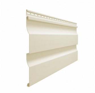 ВИНИЛОВЫЙ САЙДИНГ DOCKE PREMIUM D4.5DL (СЛИВКИ), 3,6М