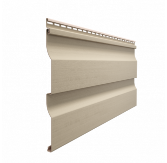 ВИНИЛОВЫЙ САЙДИНГ DOCKE PREMIUM D4.5DL (КРЕМ-БРЮЛЕ), 3,6М