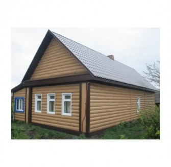 ГРАНД ЛАЙН Блок-хаус new 0,45 Drap RAL 8004 терракота