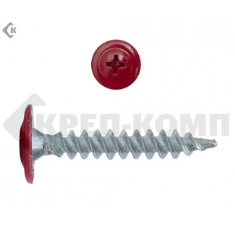 Саморез ПШО острый 4,2х25 RAL3003 (500шт) КРЕП-КОМП
