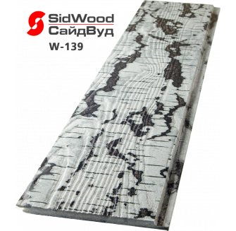 Фиброцементный сайдинг SidWood 3000x190x10 мм W-139 Клик
